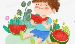 网红吃瓜漫画图片高清壁纸,趣味横生的视觉盛宴
